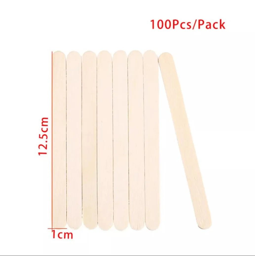 100Pcs Wooden Coffee Stirring StickUtensils for Coffee