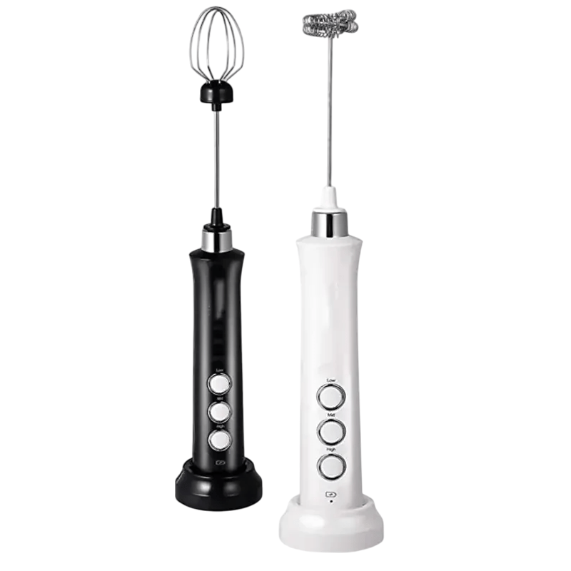 3 - in - 1 Handheld Milk FrotherUtensils for Coffee
