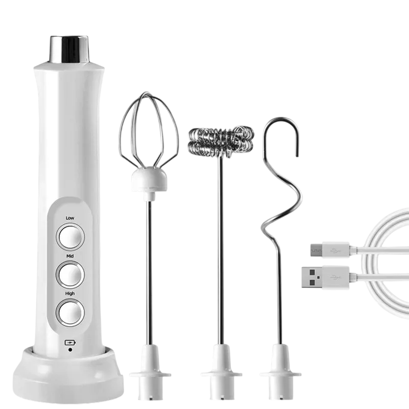 3 - in - 1 Handheld Milk FrotherUtensils for Coffee