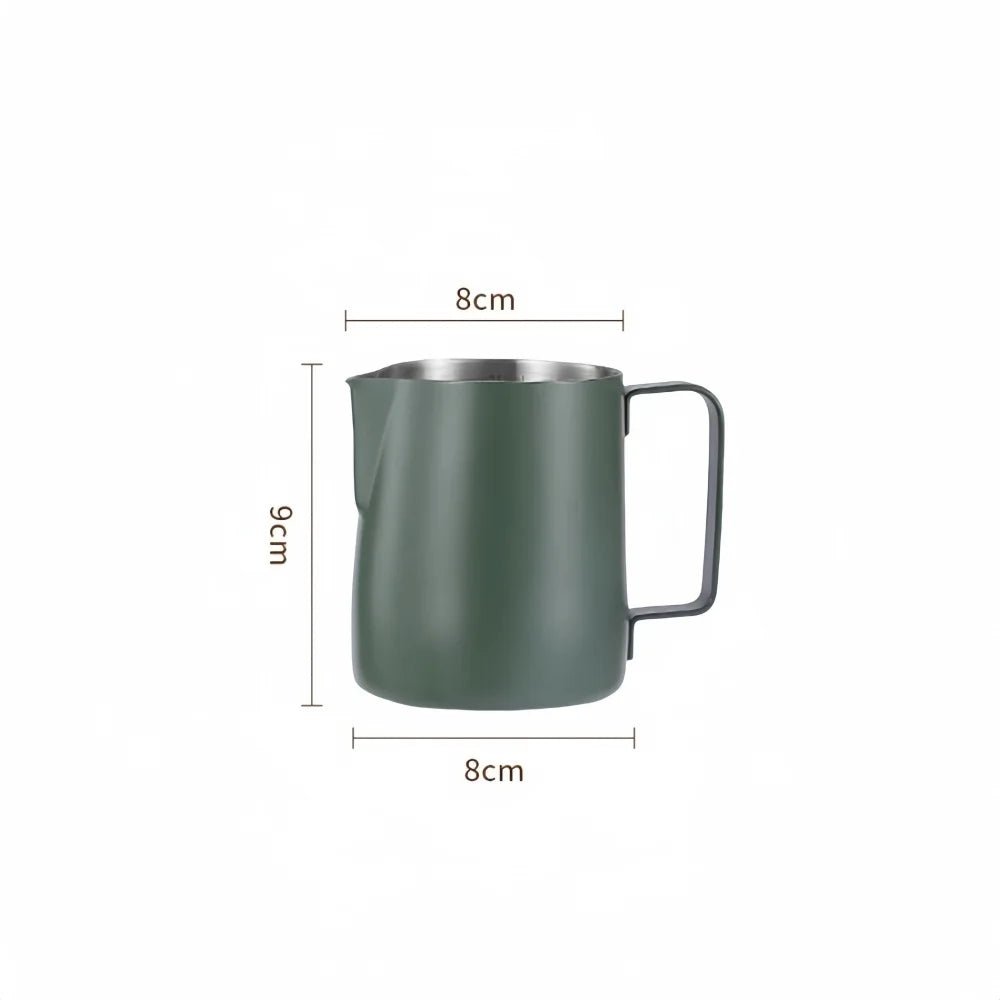 350ml Stainless Steel Milk Frothing Pitcher (5 Colors)Utensils for Coffee