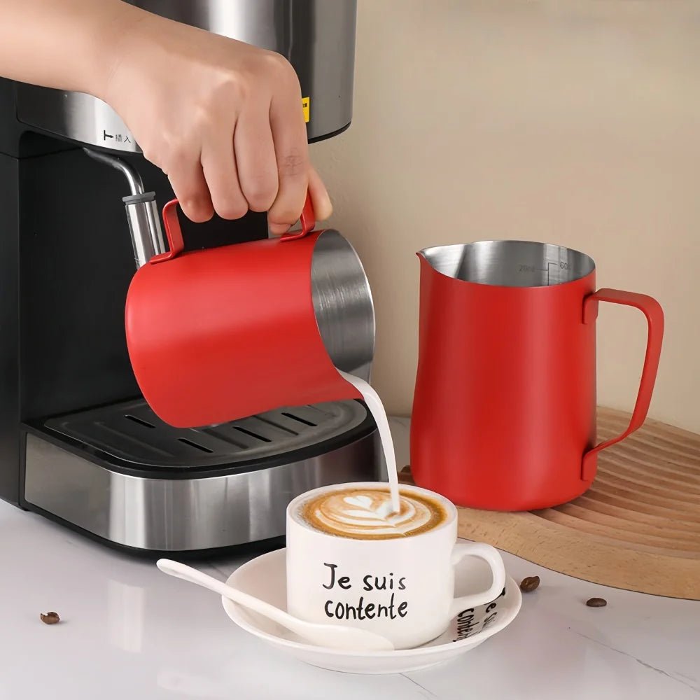 350ml Stainless Steel Milk Frothing Pitcher (5 Colors)Utensils for Coffee
