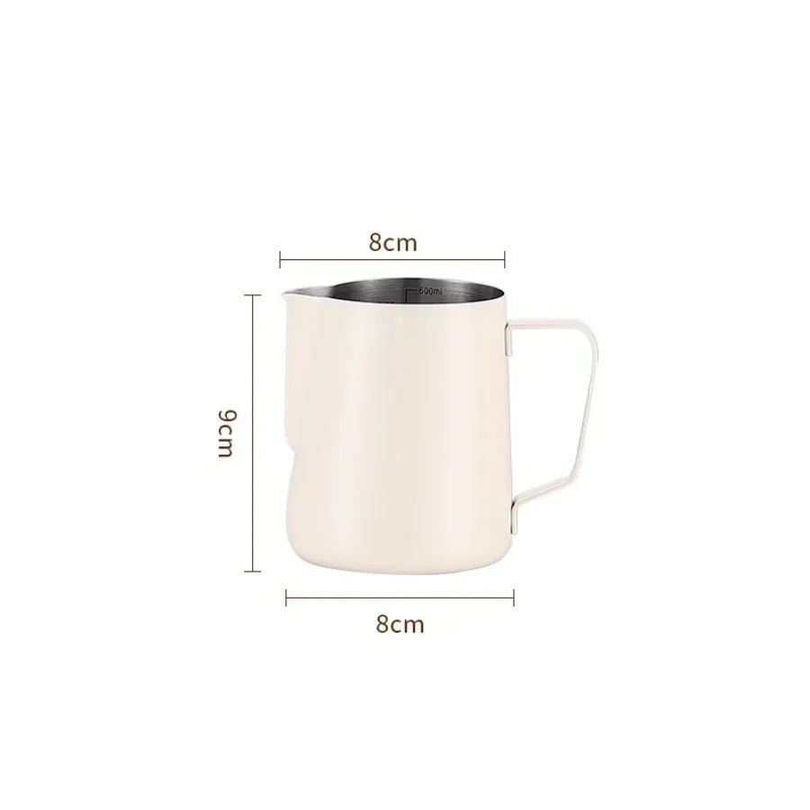 350ml Stainless Steel Milk Frothing Pitcher (5 Colors)Utensils for Coffee
