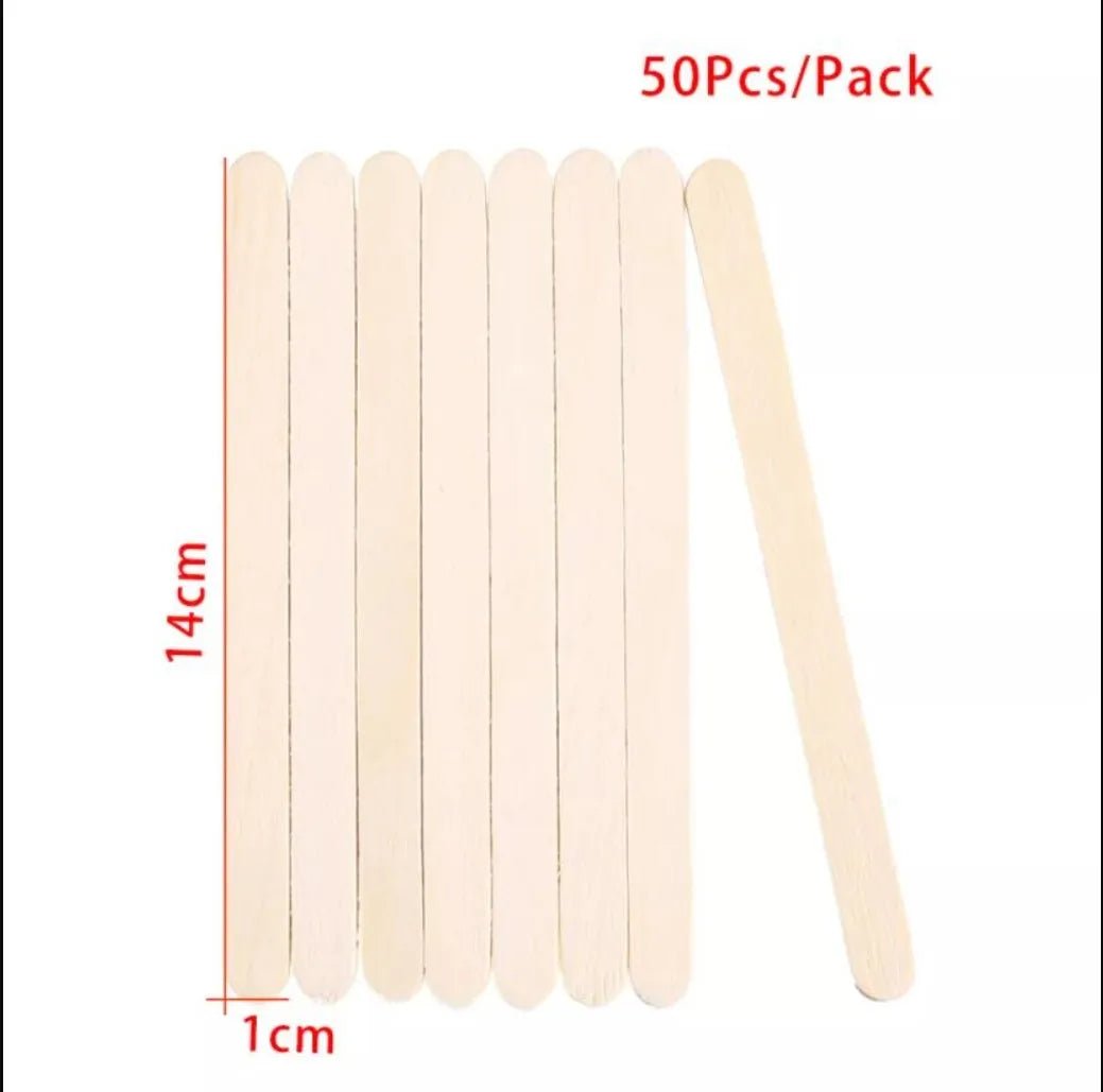 50Pcs Wooden Coffee Stirring StickUtensils for Coffee