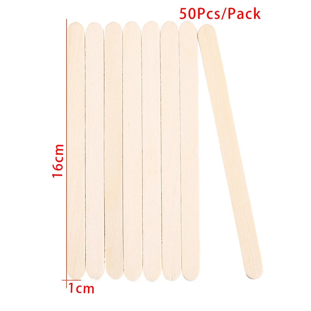 50Pcs Wooden Coffee Stirring StickUtensils for Coffee