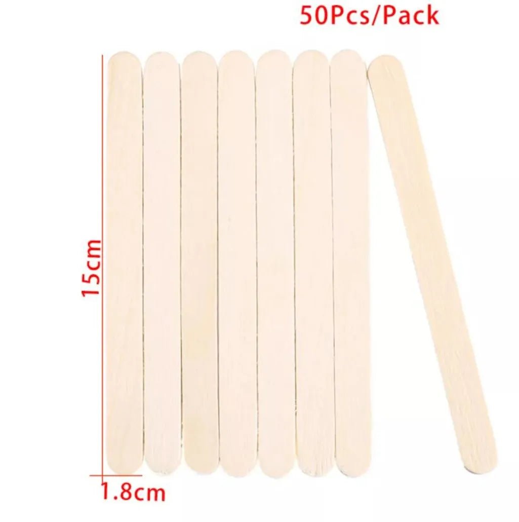 50Pcs Wooden Coffee Stirring StickUtensils for Coffee