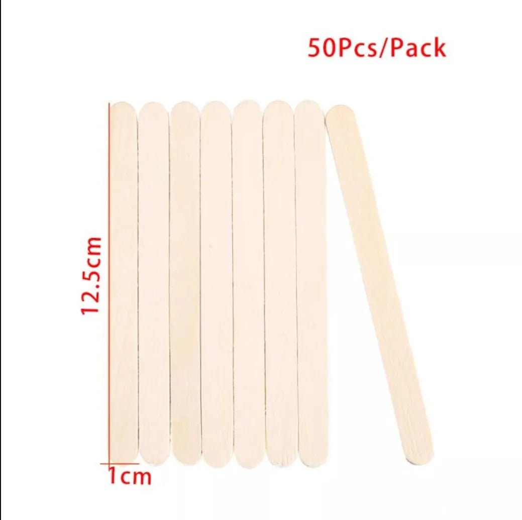 50Pcs Wooden Coffee Stirring StickUtensils for Coffee