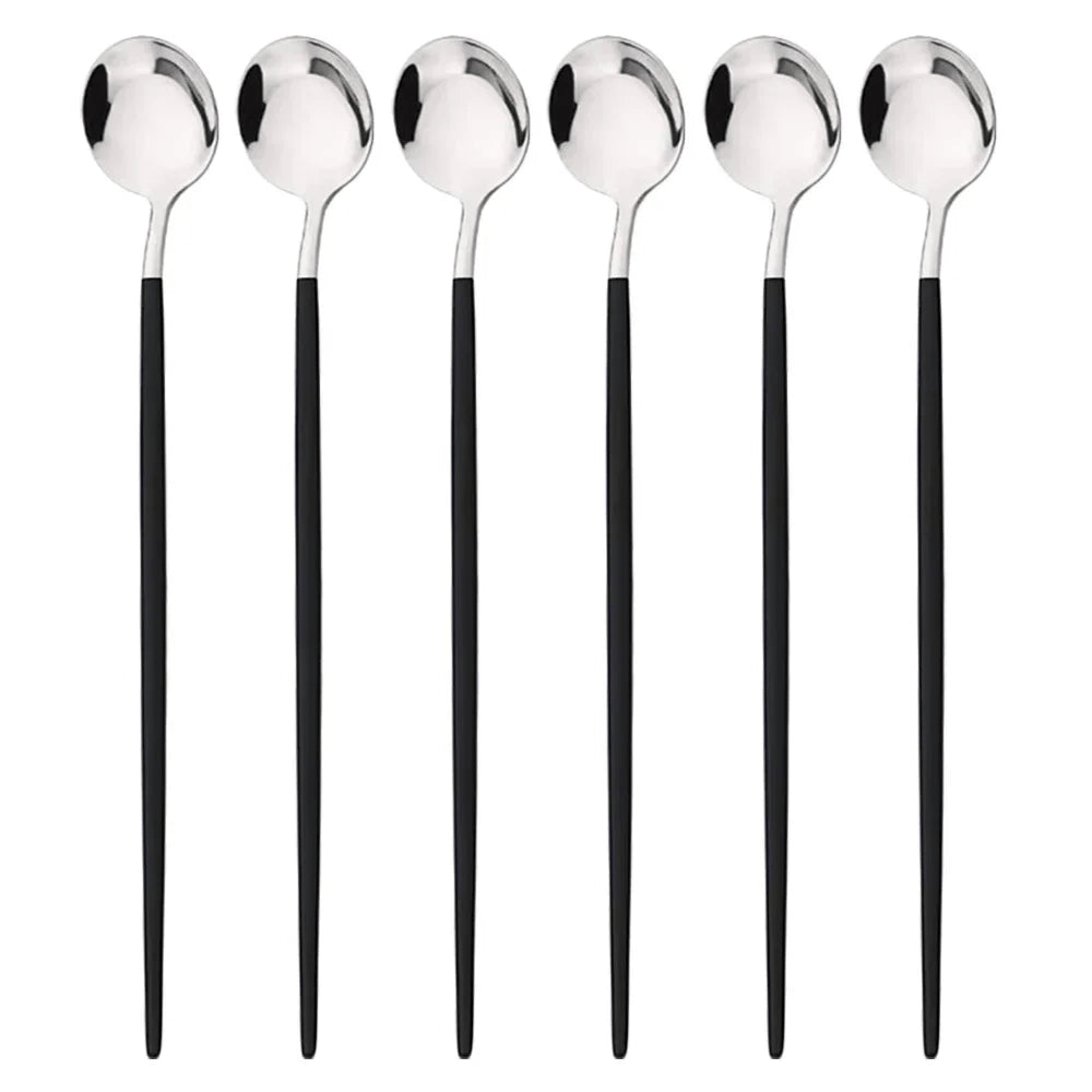 6 - Pack Stainless Steel Barista Spoon (8 Colors)Utensils for Coffee