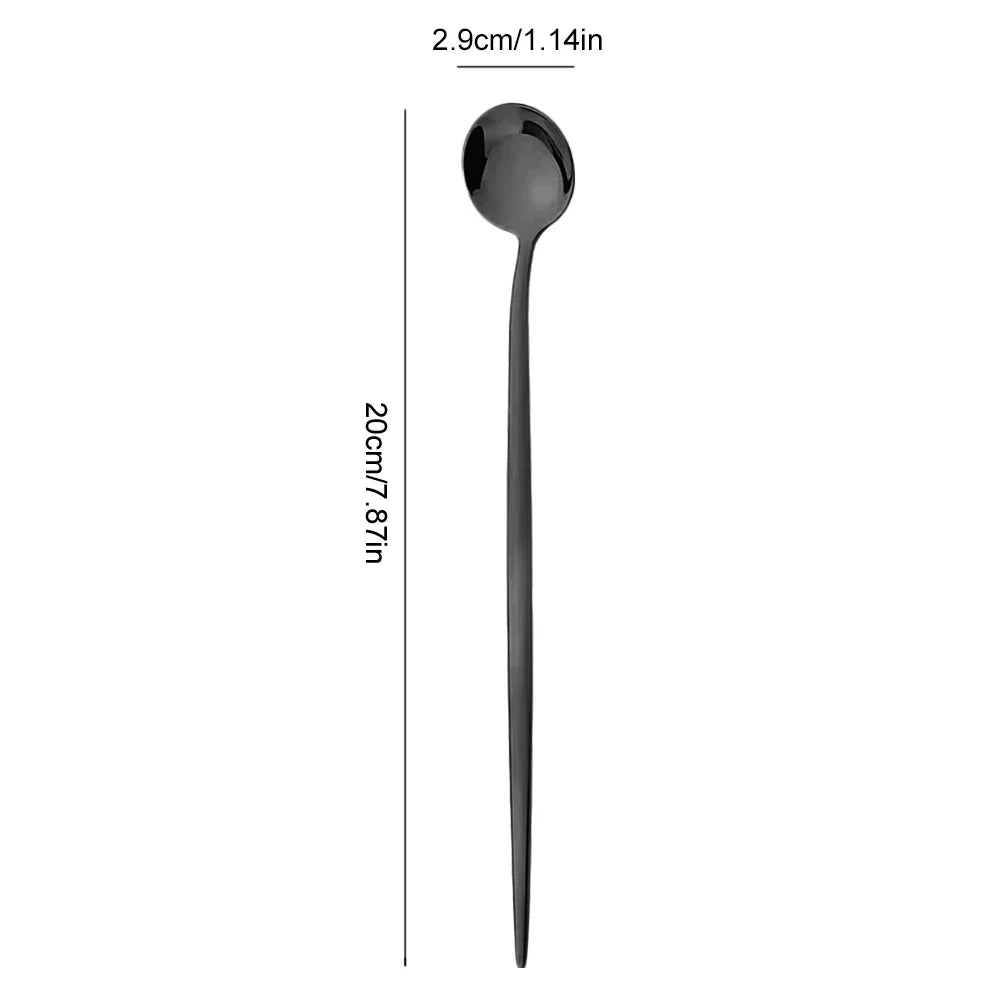 6 - Pack Stainless Steel Barista Spoon (8 Colors)Utensils for Coffee