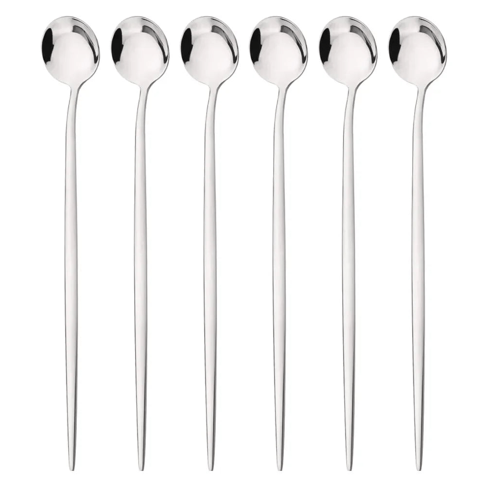 6 - Pack Stainless Steel Barista Spoon (8 Colors)Utensils for Coffee