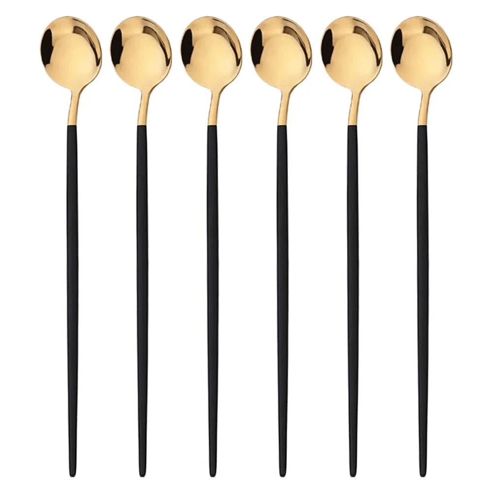 6 - Pack Stainless Steel Barista Spoon (8 Colors)Utensils for Coffee