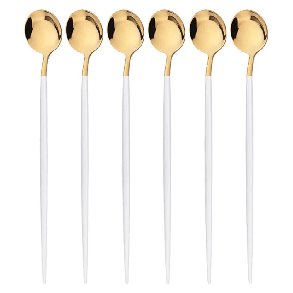 6 - Pack Stainless Steel Barista Spoon (8 Colors)Utensils for Coffee