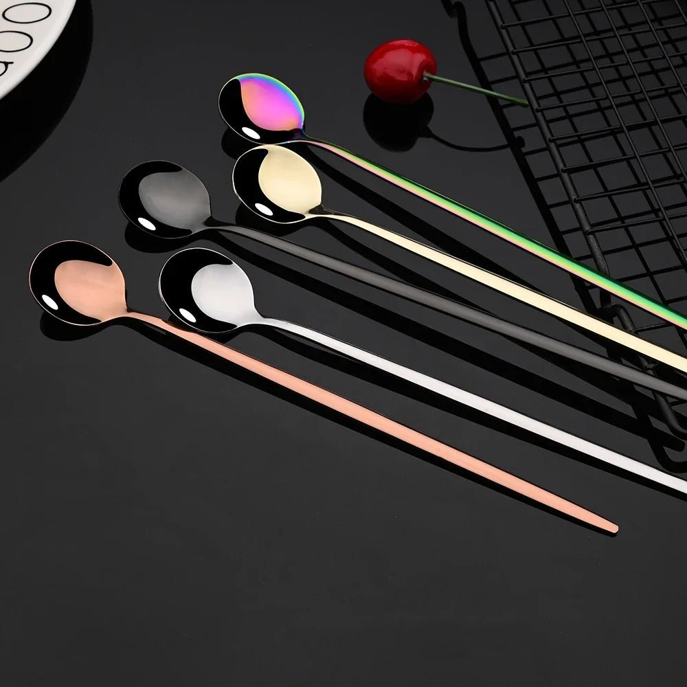 6 - Pack Stainless Steel Barista Spoon (8 Colors)Utensils for Coffee