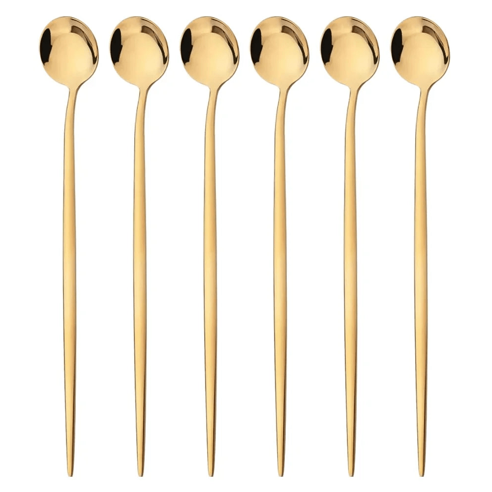 6 - Pack Stainless Steel Barista Spoon (8 Colors)Utensils for Coffee