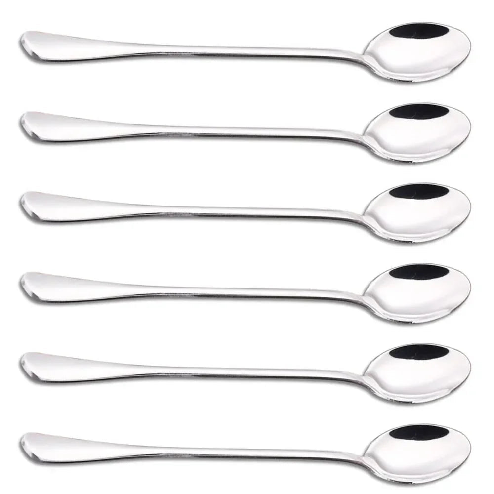 6 - Pack Stainless Steel Barista SpoonUtensils for Coffee