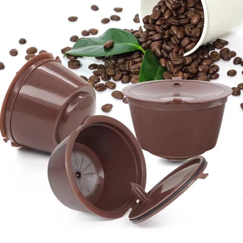 6 Reusable Coffee Capsules Kit for DG MachinesUtensils for Coffee