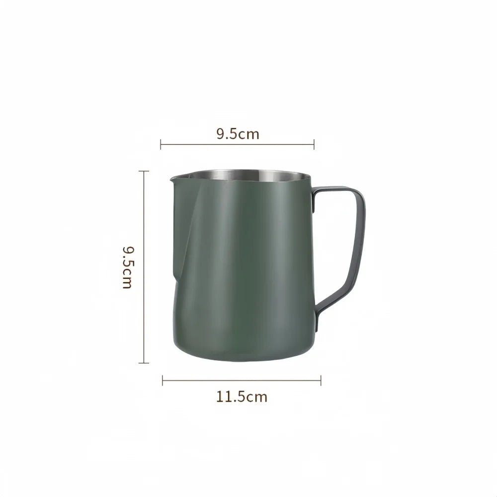 600ml Stainless Steel Milk Frothing Pitcher (5 Colors)Utensils for Coffee