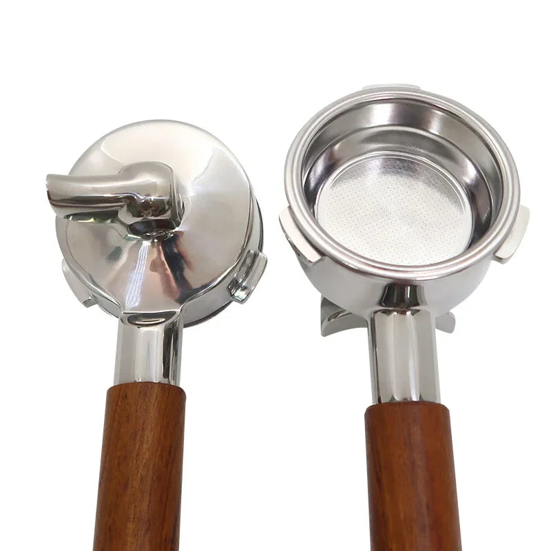 Oak - 58mm Single Spout Coffee Portafilter with 3 Ears
