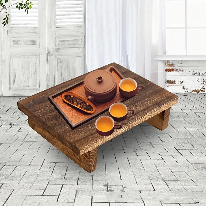 Oak Wooden Coffee Tray