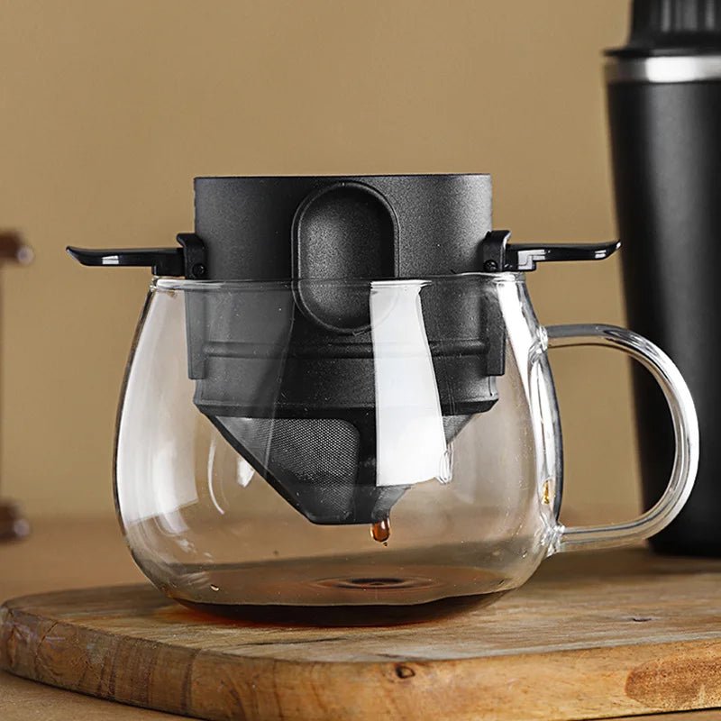 Black Portable Coffee FilterUtensils for Coffee