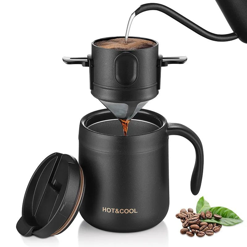 Black Portable Coffee FilterUtensils for Coffee
