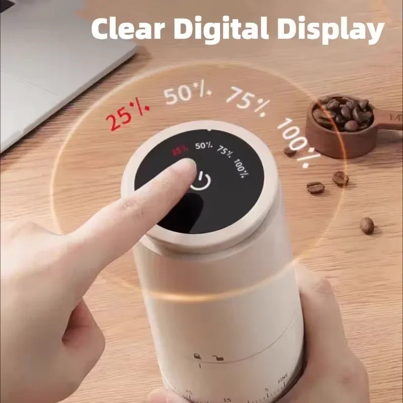Compact USB Rechargeable Coffee GrinderUtensils for Coffee