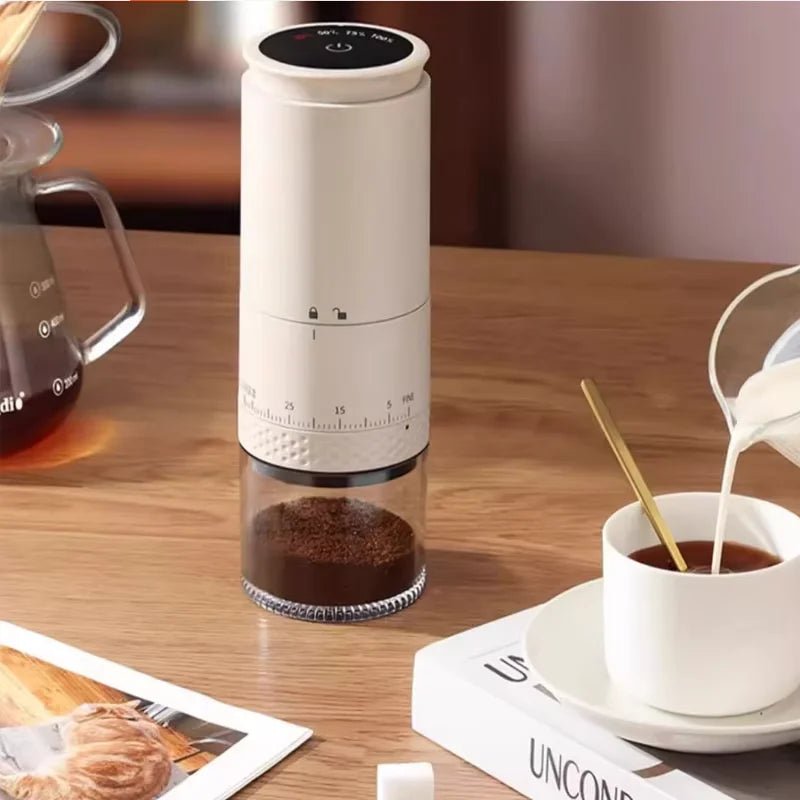Compact USB Rechargeable Coffee GrinderUtensils for Coffee
