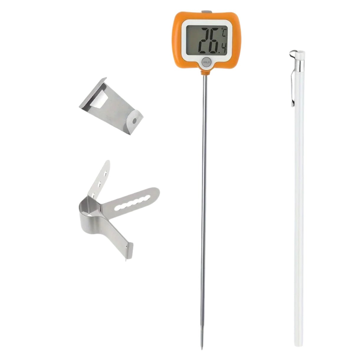 Digital Coffee Thermometer with Wide Temperature Range (3 Colors)Utensils for Coffee
