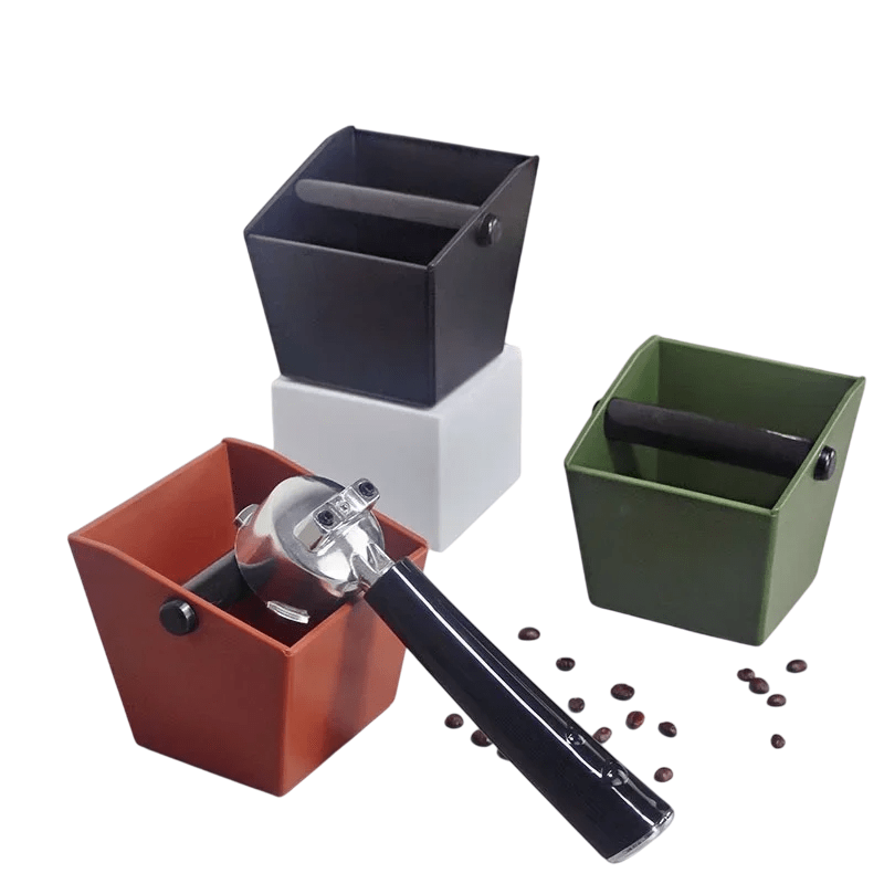 Durable Anti - Fall Coffee Grounds Dump Box (3 Colors)Utensils for Coffee
