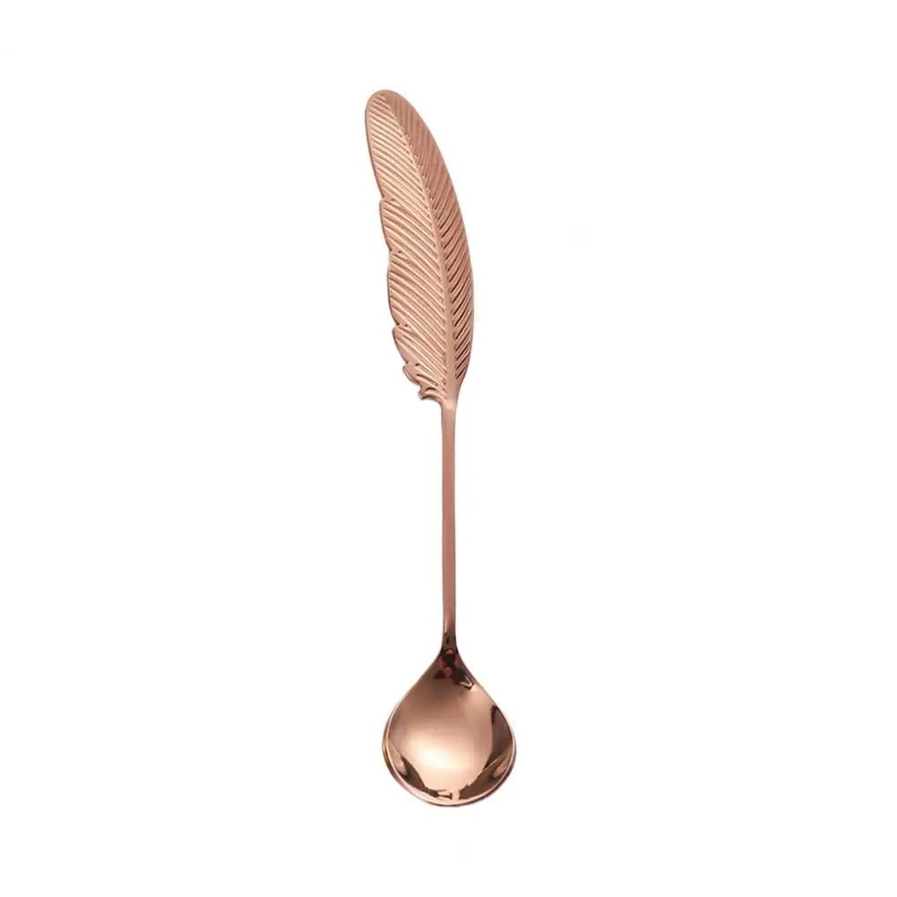Feather - Shaped Coffee SpoonUtensils for Coffee