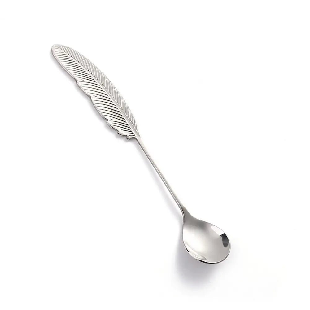Feather - Shaped Coffee SpoonUtensils for Coffee
