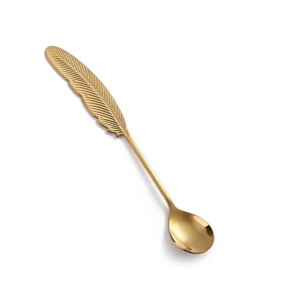 Feather - Shaped Coffee SpoonUtensils for Coffee