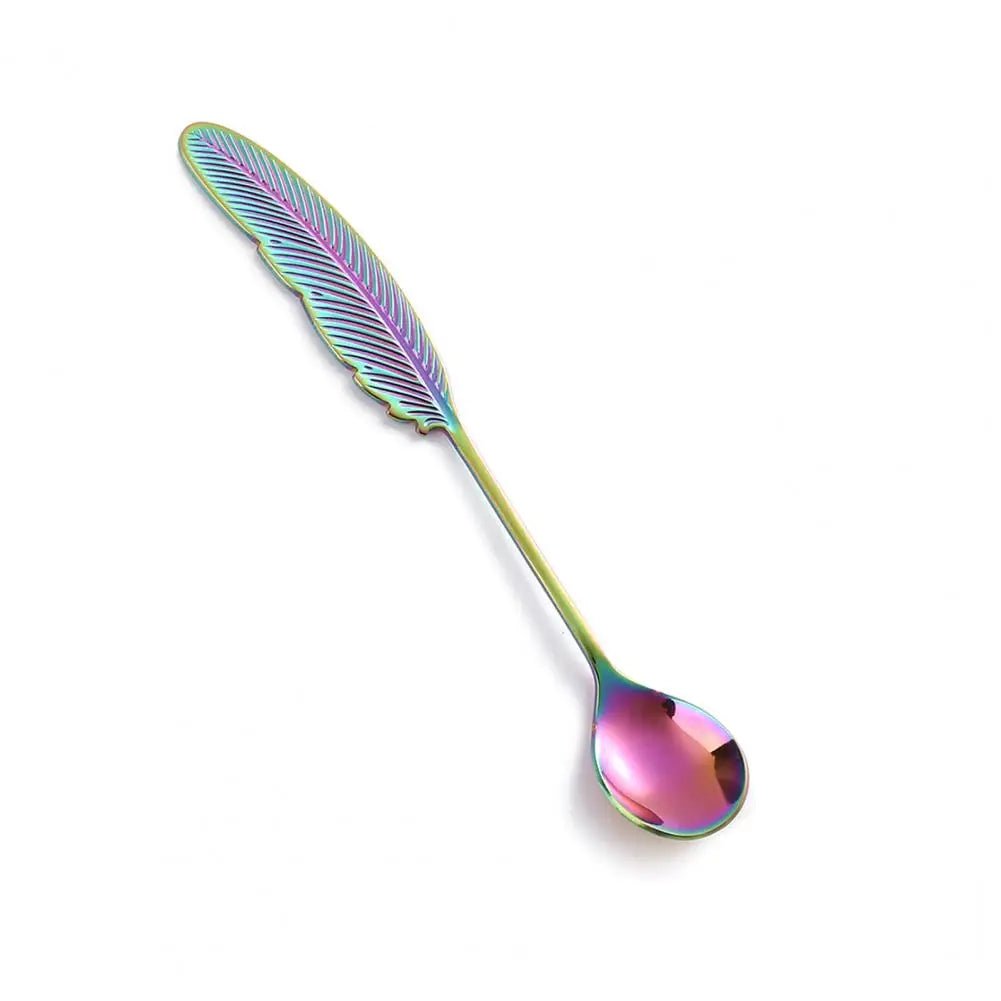 Feather - Shaped Coffee SpoonUtensils for Coffee