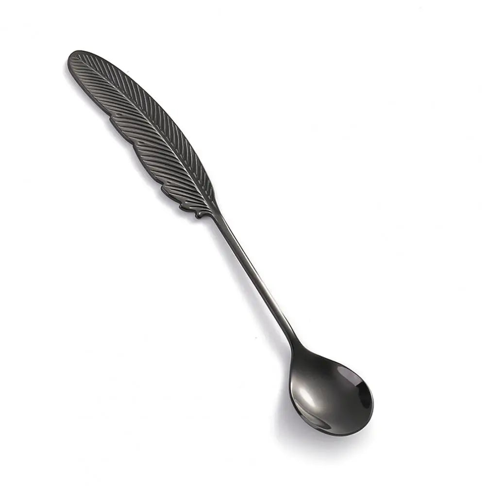 Feather - Shaped Coffee SpoonUtensils for Coffee