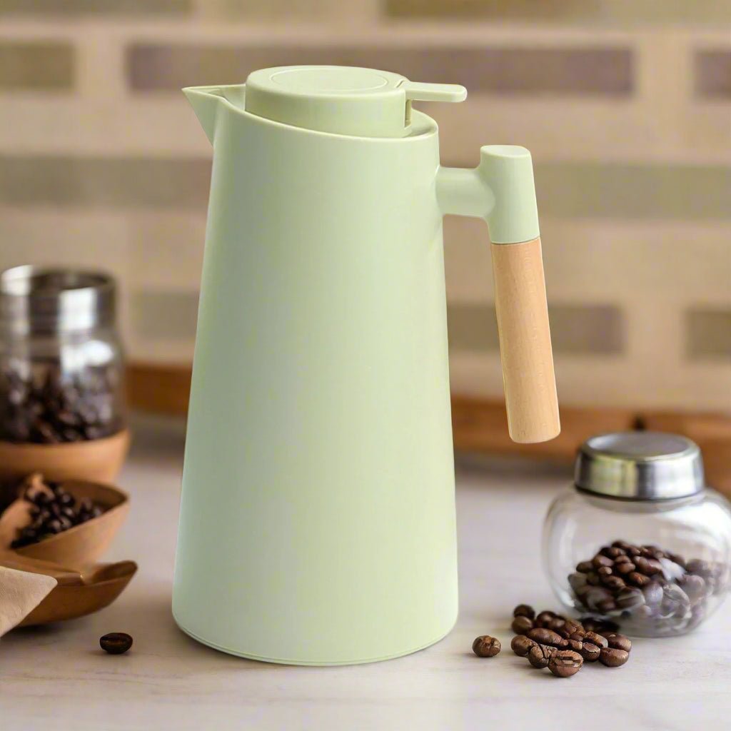 Green Vintage Thermal Coffee Carafe (1L)Utensils for Coffee