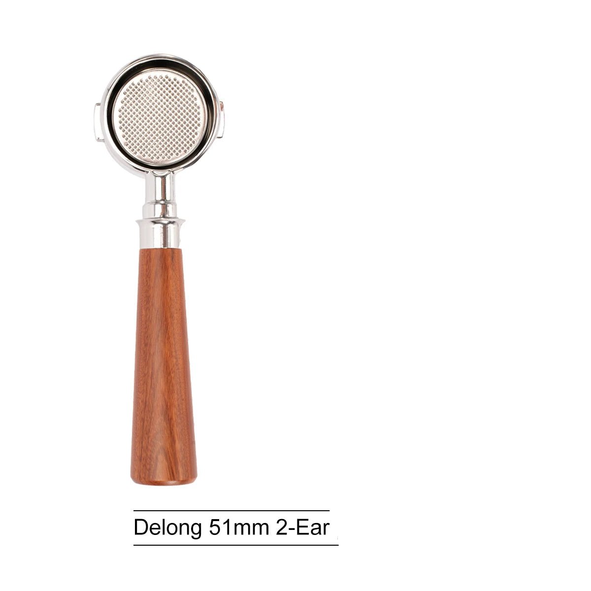 Oak - 51mm Bottomless Coffee Portafilter with 2 EarsUtensils for Coffee