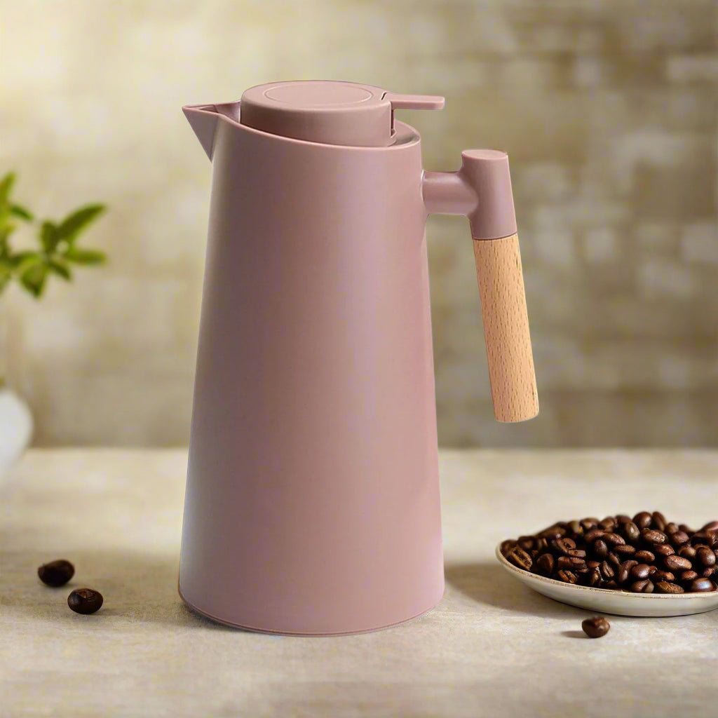 Pink Vintage Thermal Coffee Carafe (1L)Utensils for Coffee