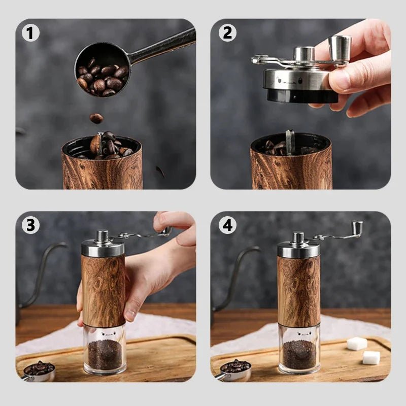 Portable Manual Burr Coffee GrinderUtensils for Coffee