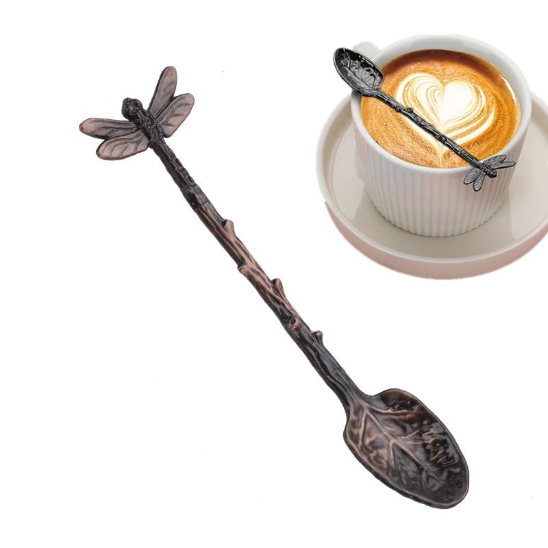 Retro Coffee Spoon with Firefly HandleUtensils for Coffee