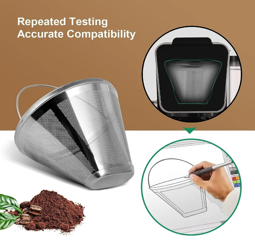 Stainless - Steel Basket Coffee FilterUtensils for Coffee