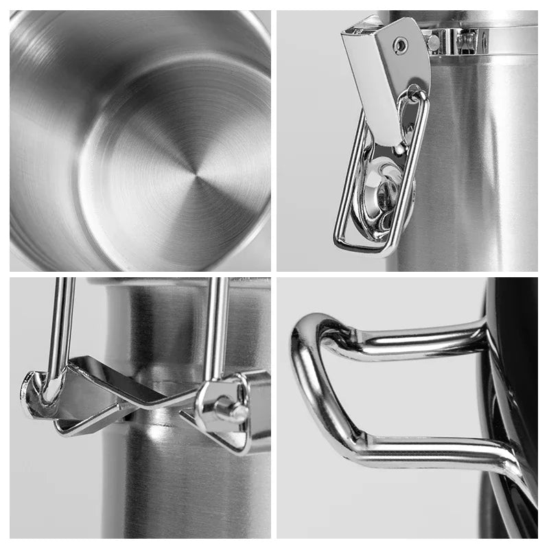 Stainless Steel Coffee Bean Storage Container (2 Sizes)Utensils for Coffee