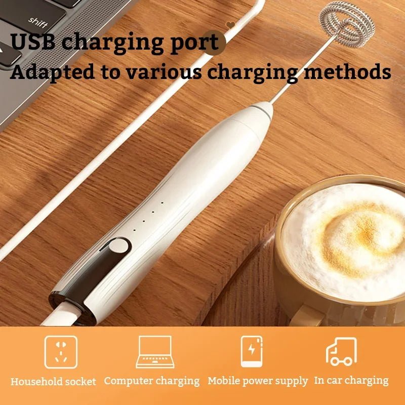 TurboWhip Handheld Milk FrotherUtensils for Coffee