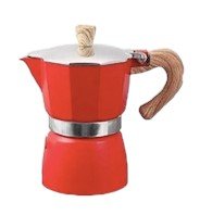 Vintage Red Moka Pot (2 Sizes)Utensils for Coffee