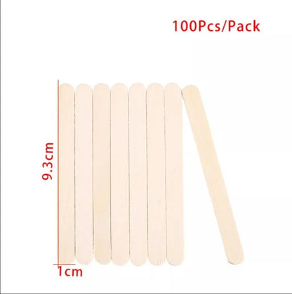 100Pcs Wooden Coffee Stirring StickUtensils for Coffee
