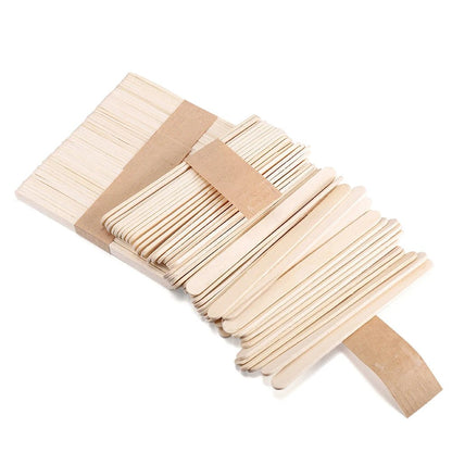 100Pcs Wooden Coffee Stirring StickUtensils for Coffee