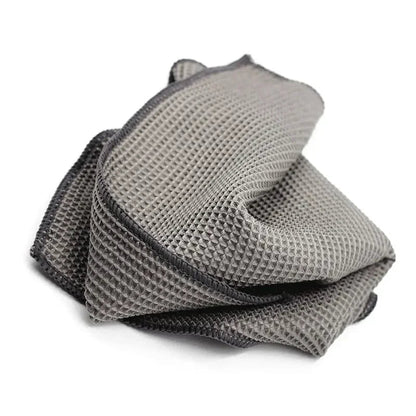 2 - Pack Waffle Pattern Microfiber Cleaning Cloth (2 Colors)Utensils for Coffee