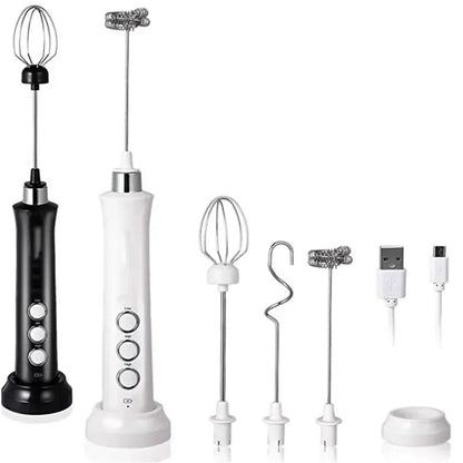 3 - in - 1 Handheld Milk FrotherUtensils for Coffee