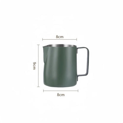 350ml Stainless Steel Milk Frothing Pitcher (5 Colors)Utensils for Coffee