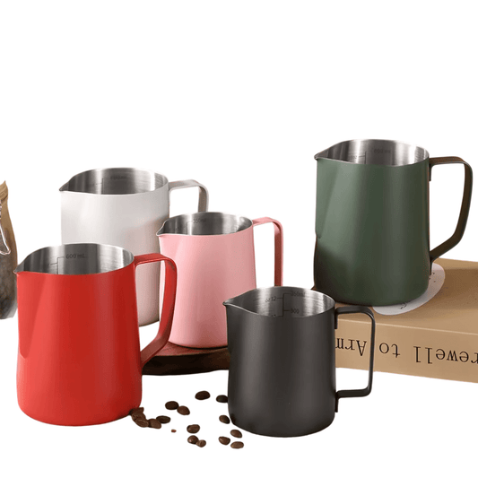 350ml Stainless Steel Milk Frothing Pitcher (5 Colors)Utensils for Coffee