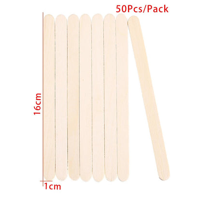 50Pcs Wooden Coffee Stirring StickUtensils for Coffee