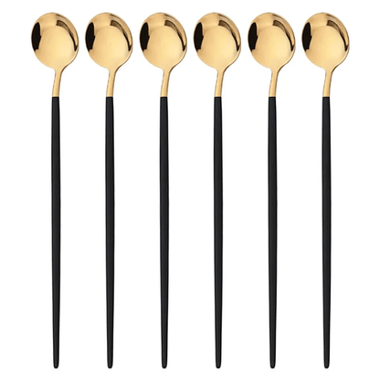 6 - Pack Stainless Steel Barista Spoon (8 Colors)Utensils for Coffee